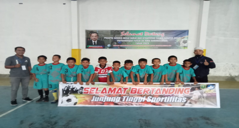 Turnamen Futsal Tingkat Sekolah Dasar SD/MI Se-Kota Subulussalam